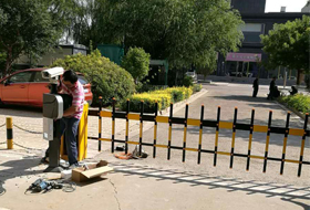 車牌識別，柵欄道閘