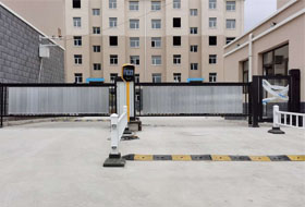 車牌識(shí)別，廣告道閘